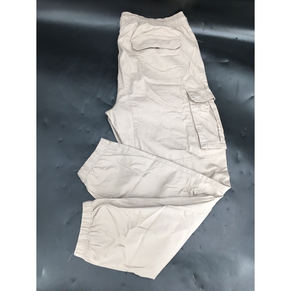 NWT CSG Essential Cargo‎ Jogger-Dark Sand Men's Size 2XL Drawstring